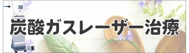 炭酸ガスレーザー治療のページへ移動します。